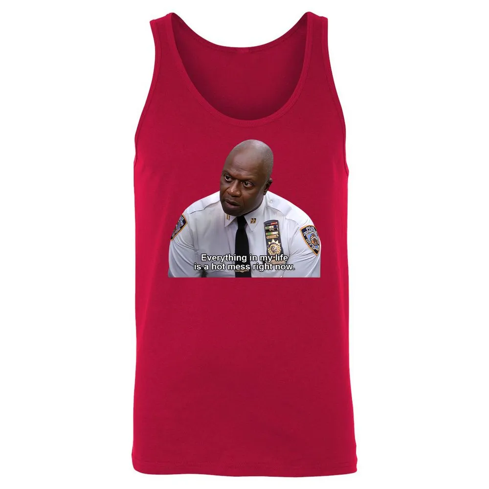 Unisex Jersey Tank - ELEBQ3GA - Red - 11