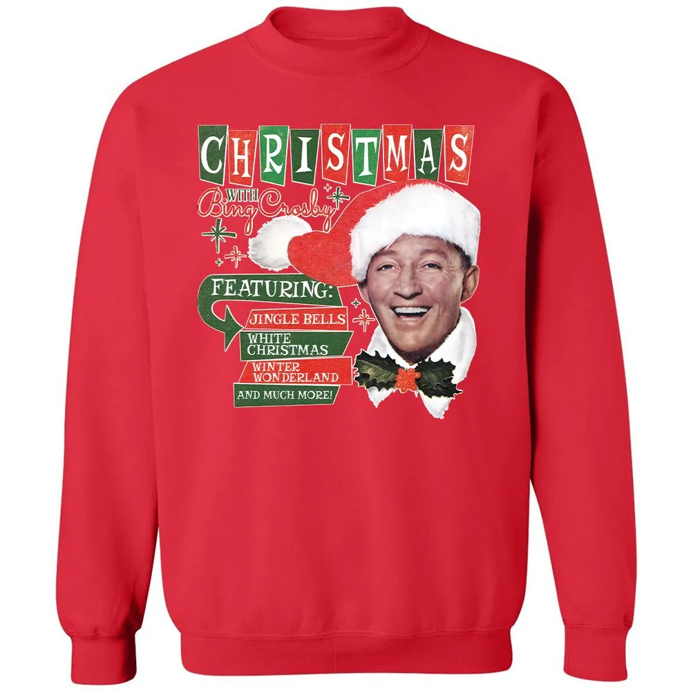 Classic Unisex Sweatshirt - LUJMDW7F - Red - 5