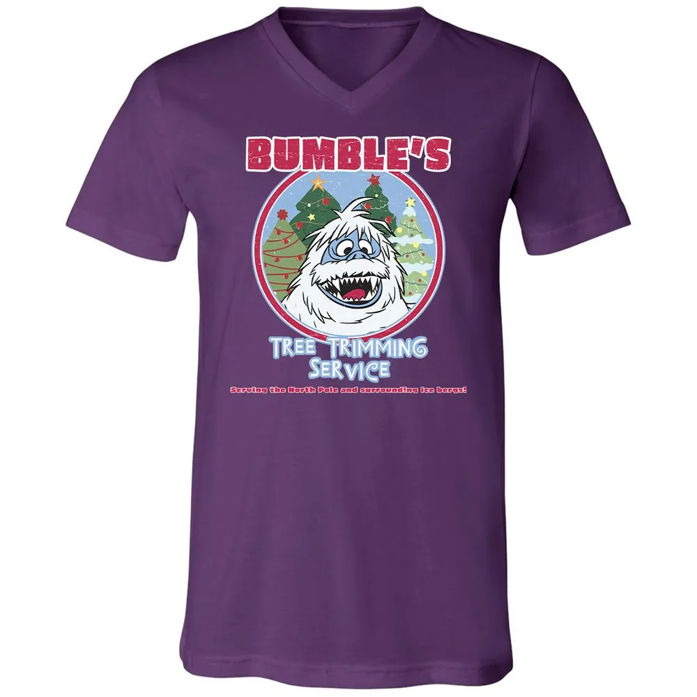 Unisex V-Neck T-Shirt - EQ6M7GFT - Team Purple - 2