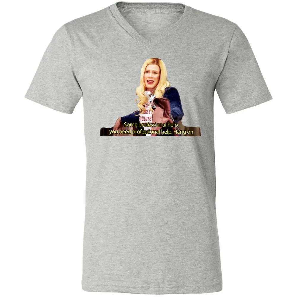 Unisex V-Neck T-Shirt - K3CV418E - Athletic Heather - 7