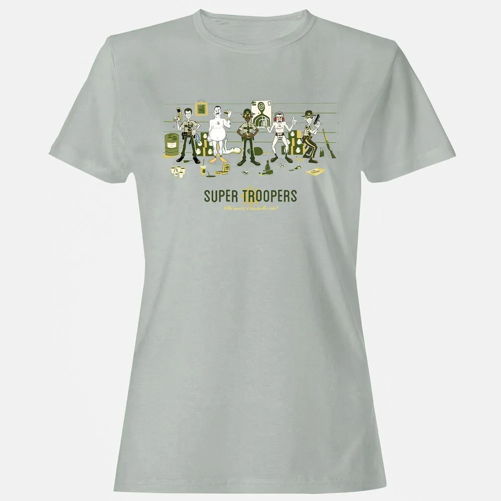 Women's T-Shirt - 3D8UY2FF - Ash - 2