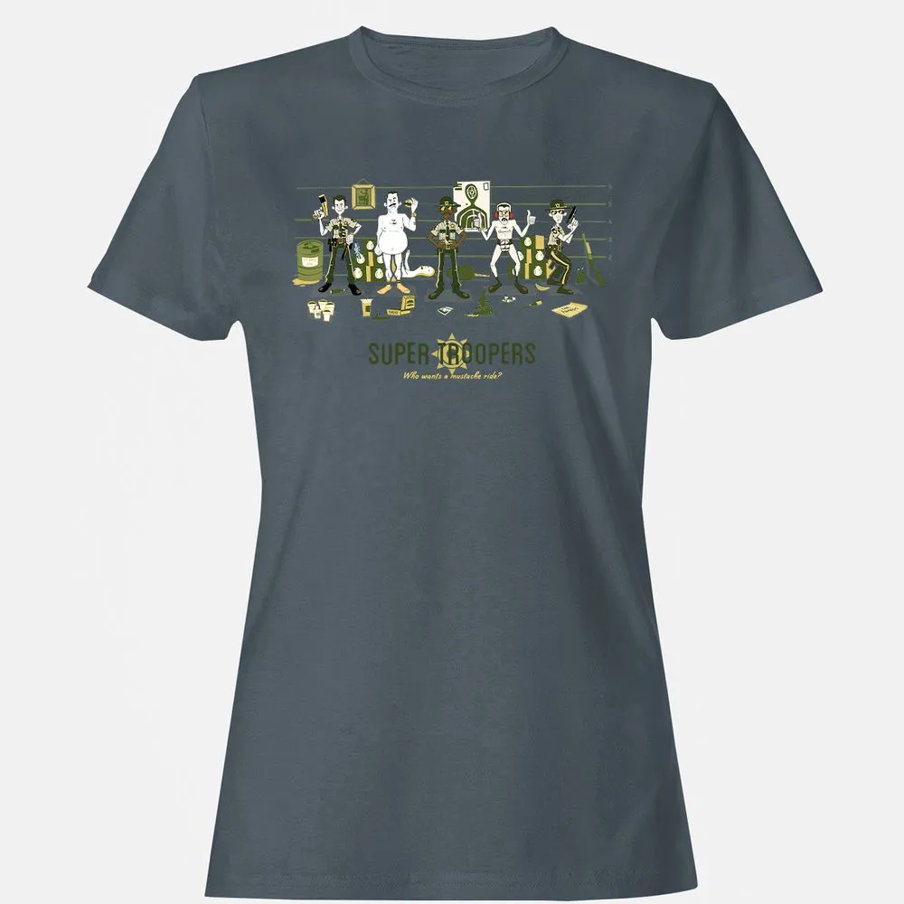 Women's T-Shirt - 3D8UY2FF - Charcoal - 3