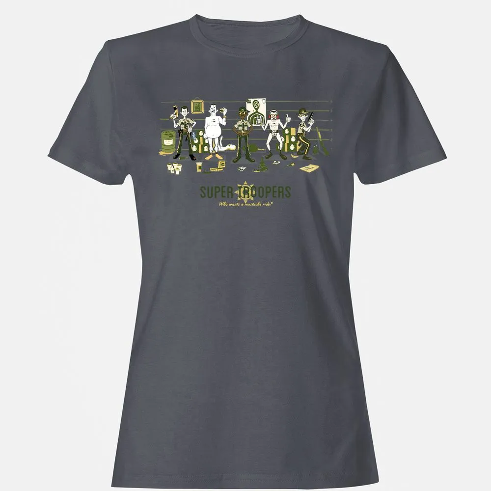 Women's T-Shirt - 3D8UY2FF - Dark Heather - 5