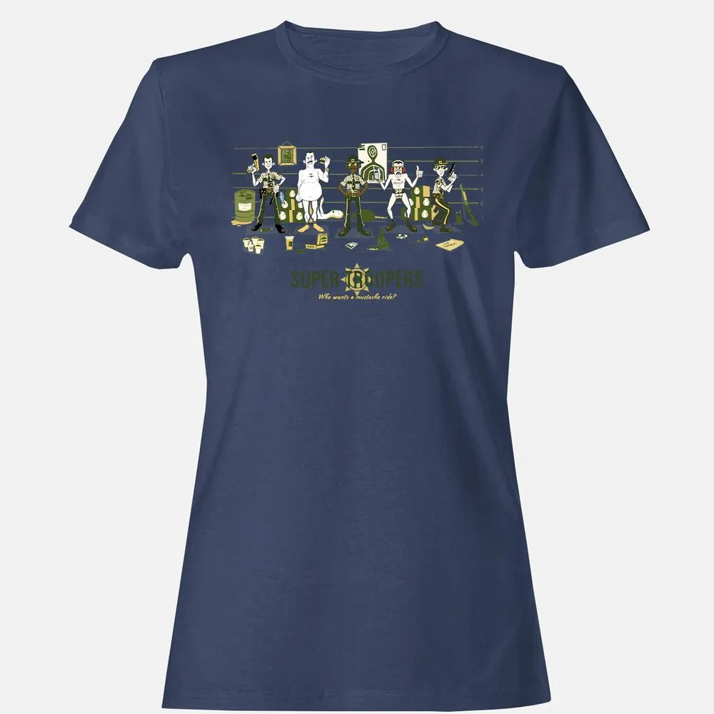 Women's T-Shirt - 3D8UY2FF - Navy - 10
