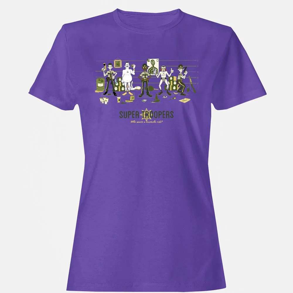 Women's T-Shirt - 3D8UY2FF - Purple - 12
