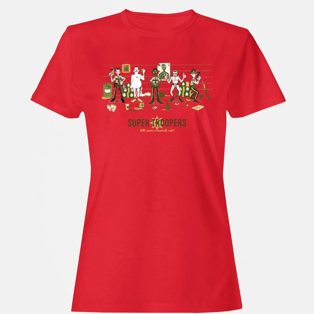 Women's T-Shirt - 3D8UY2FF - Red - 13
