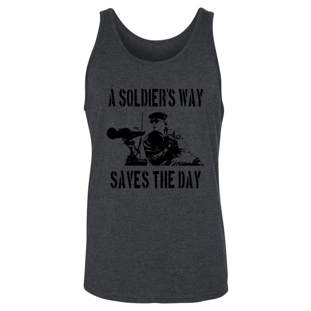 Unisex Jersey Tank - ETZAYZ6K - Dark Grey Heather - 6
