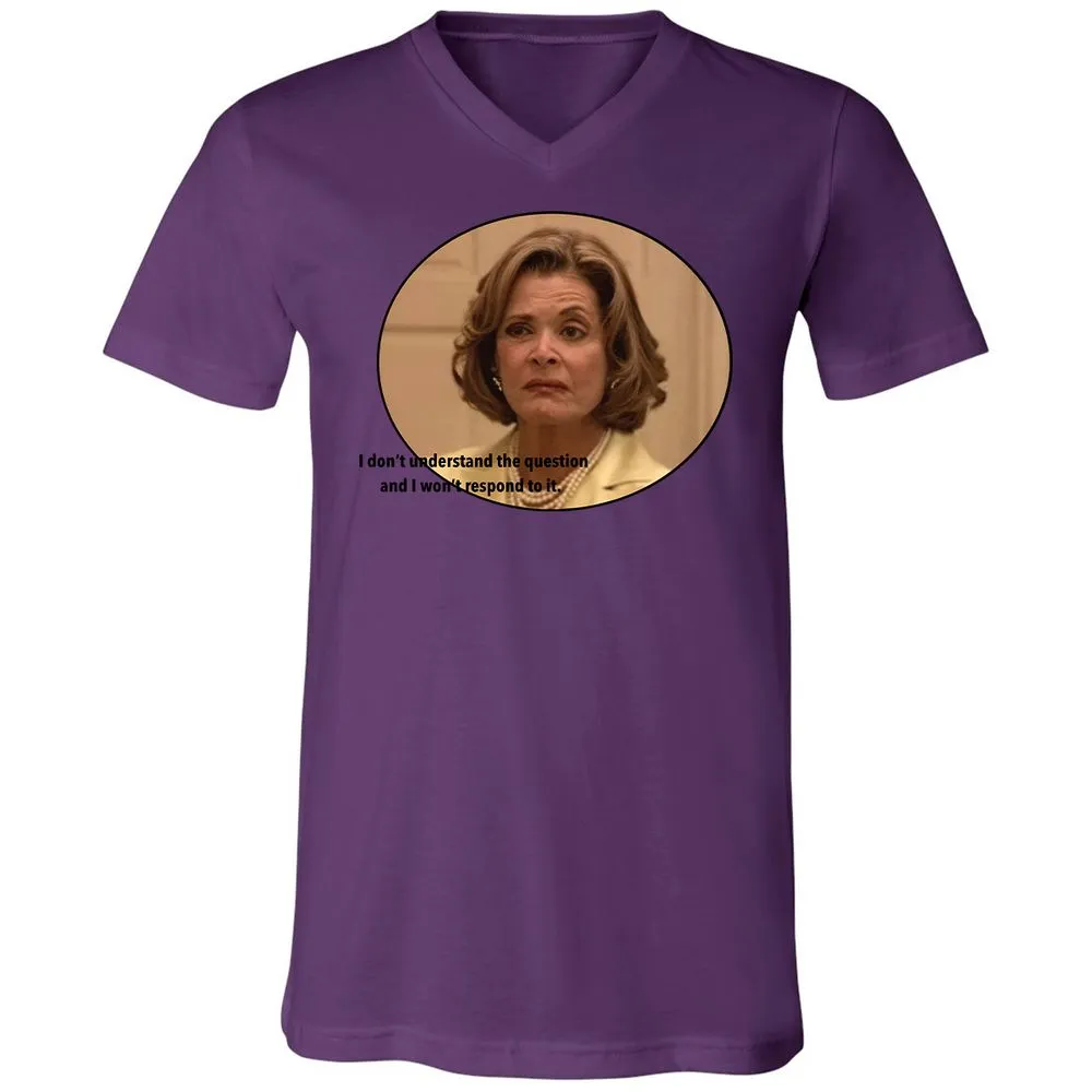 Unisex V-Neck T-Shirt - ZPYPUV49 - Team Purple - 2