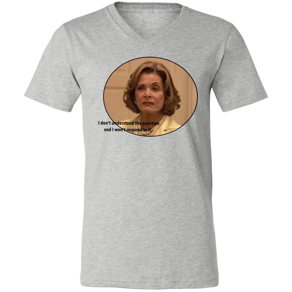 Unisex V-Neck T-Shirt - ZPYPUV49 - Athletic Heather - 7