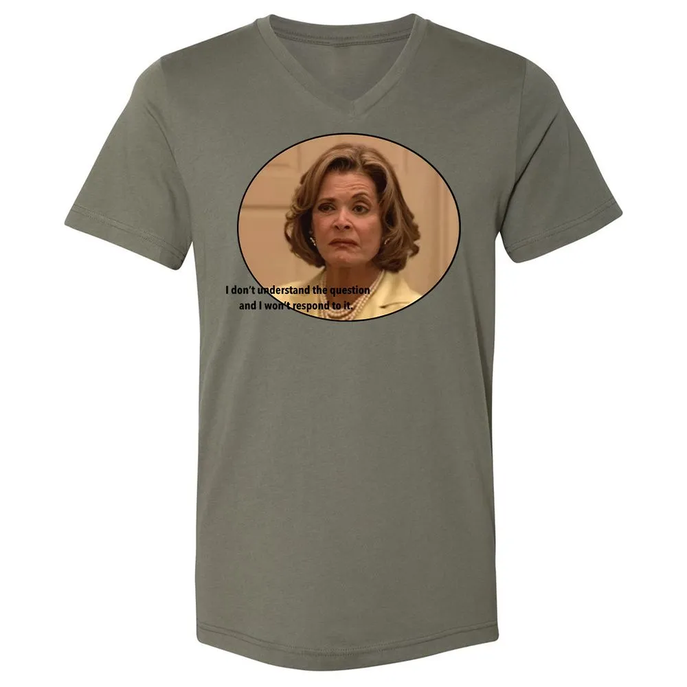 Unisex V-Neck T-Shirt - ZPYPUV49 - Military Green - 10