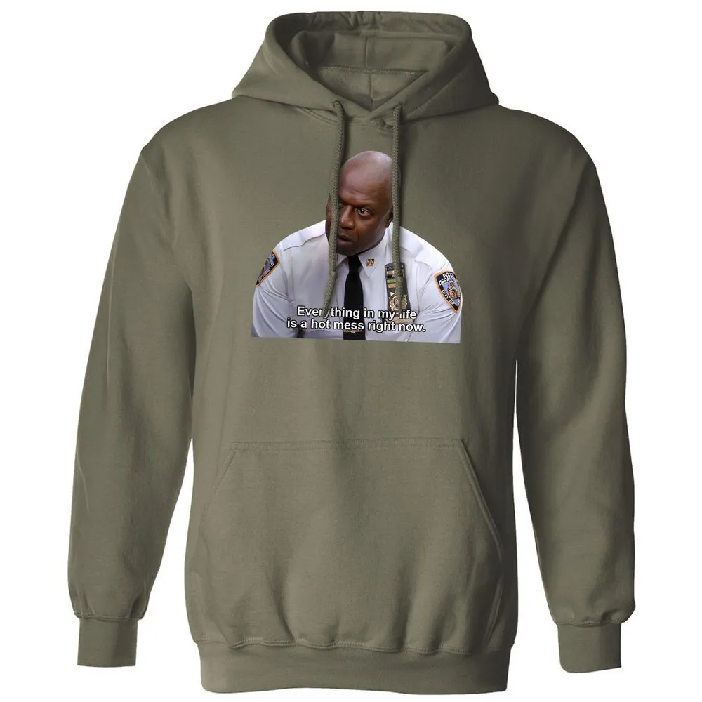Classic Unisex Hoodie - SLKQNZQH - Military Green - 4