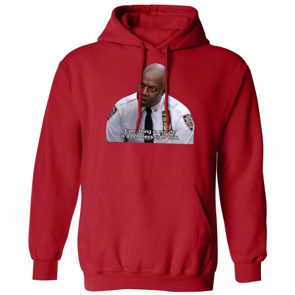 Classic Unisex Hoodie - SLKQNZQH - Red - 5
