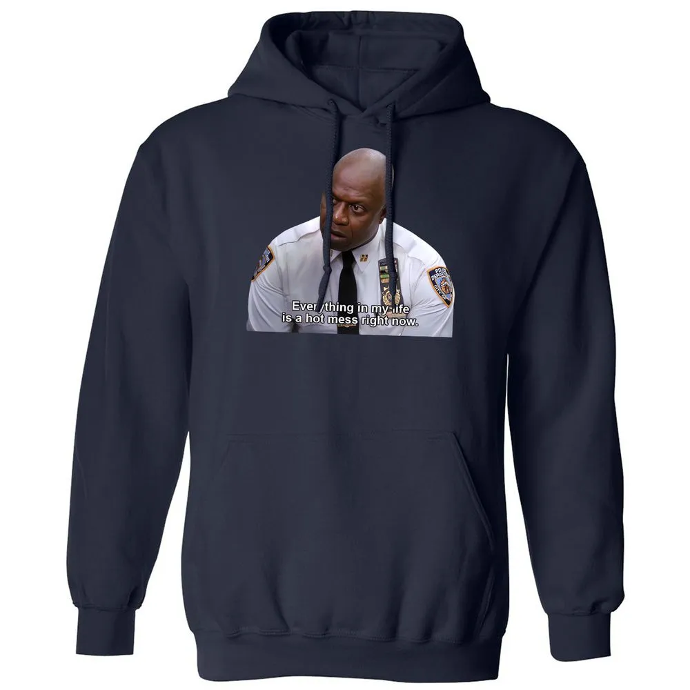 Classic Unisex Hoodie - SLKQNZQH - Navy - 8