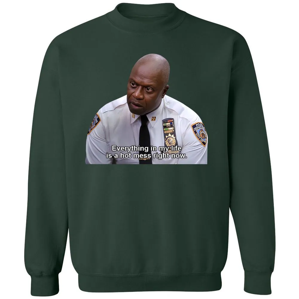 Classic Unisex Sweatshirt - MK8733AL - Forest Green - 4