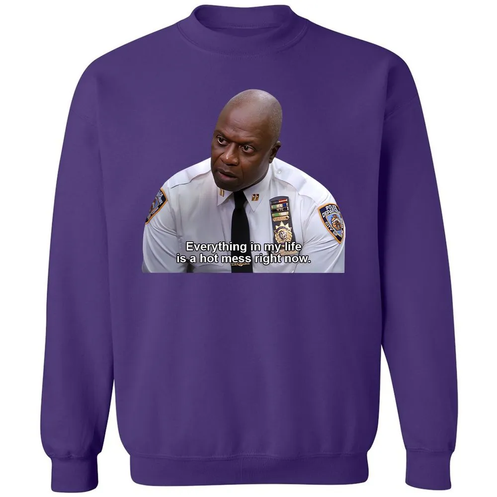 Classic Unisex Sweatshirt - MK8733AL - Purple - 6