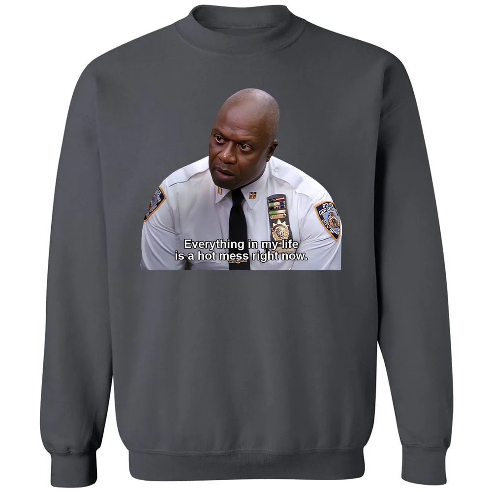 Classic Unisex Sweatshirt - MK8733AL - Charcoal - 7