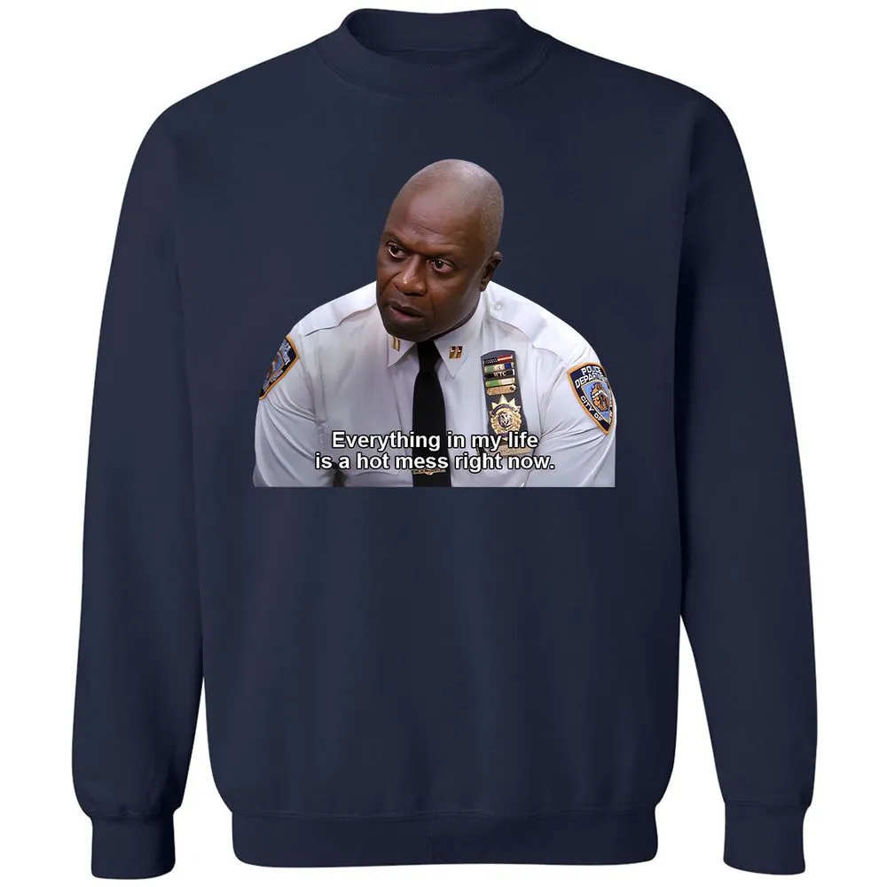 Classic Unisex Sweatshirt - MK8733AL - Navy - 8