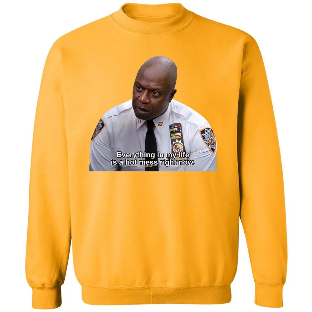 Classic Unisex Sweatshirt - MK8733AL - Gold - 11