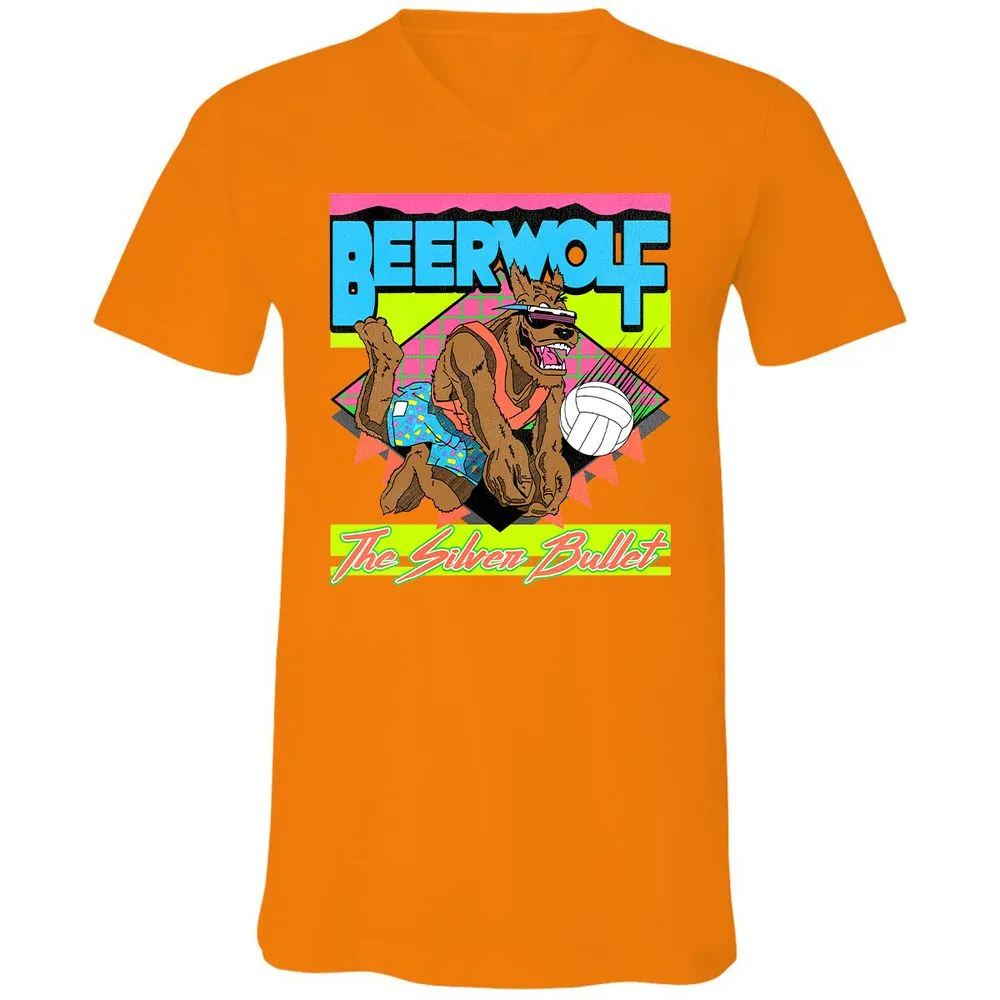 Retro Beach Wolf - Orange - 11