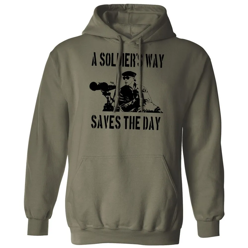 Classic Unisex Hoodie - CXMYCBB1 - Military Green - 4