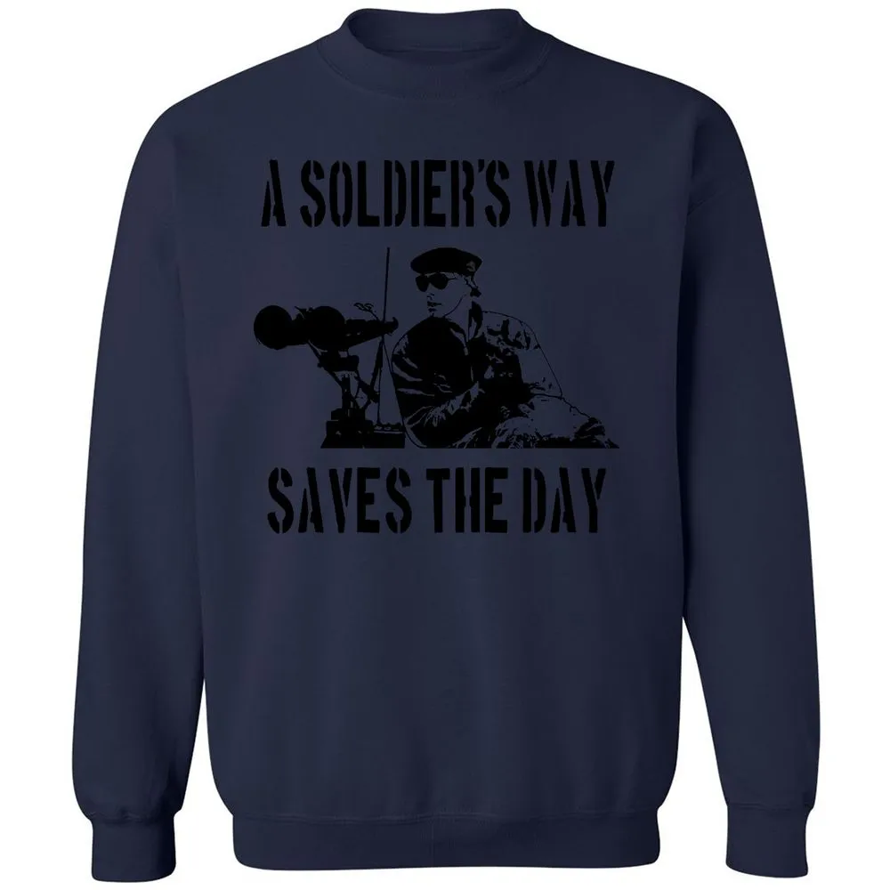 Classic Unisex Sweatshirt - 8KCJ3TSV - Navy - 8
