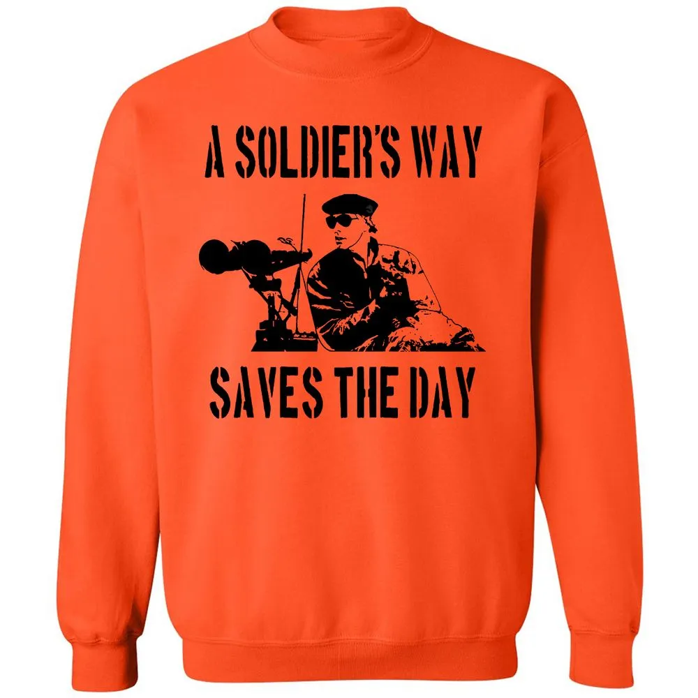 Classic Unisex Sweatshirt - 8KCJ3TSV - Orange - 10