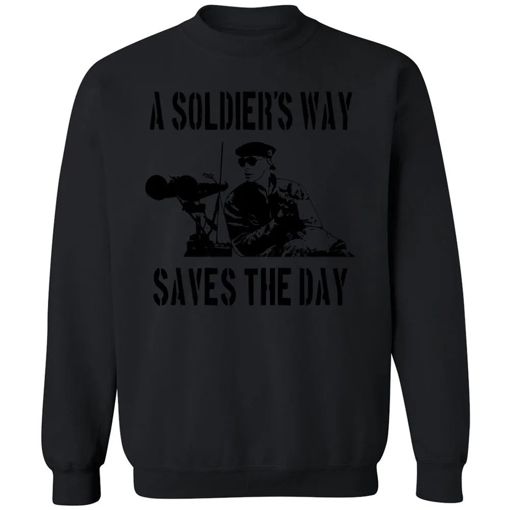 Classic Unisex Sweatshirt - 8KCJ3TSV - Black - 12