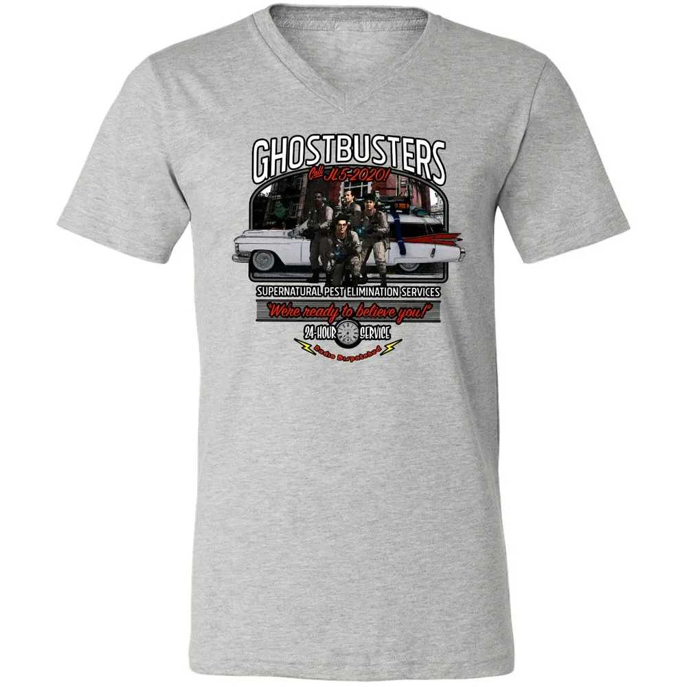 Unisex V-Neck T-Shirt - GZRNK688 - Athletic Heather - 7