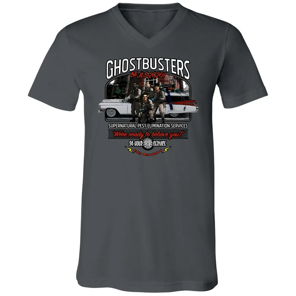 Unisex V-Neck T-Shirt - GZRNK688 - Asphalt - 12