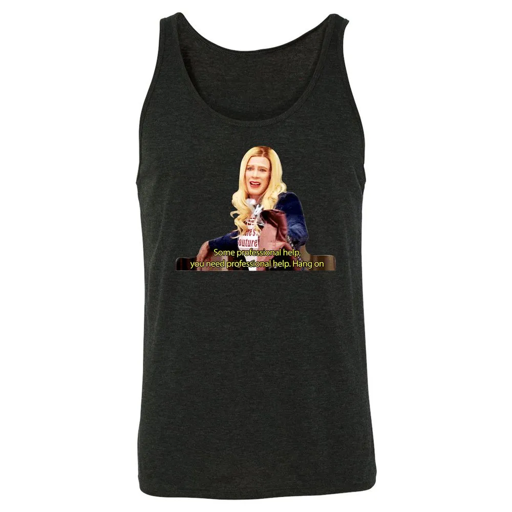 Unisex Jersey Tank - UWKC5QDK - Charcoal Black Triblend - 5
