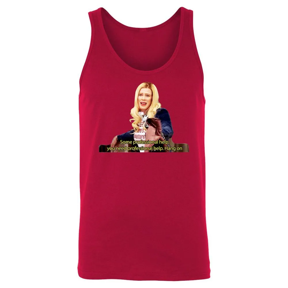 Unisex Jersey Tank - UWKC5QDK - Red - 11