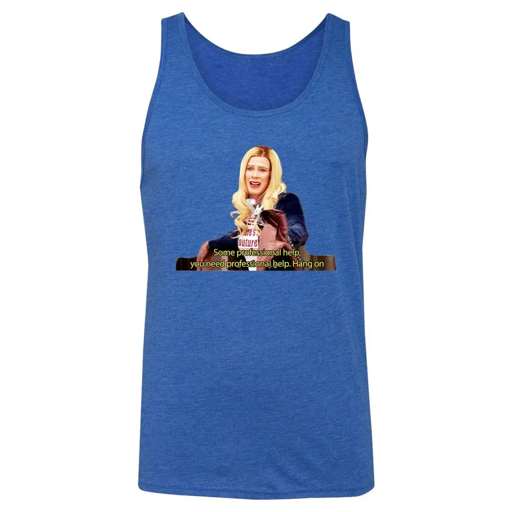 Unisex Jersey Tank - UWKC5QDK - True Royal Triblend - 12