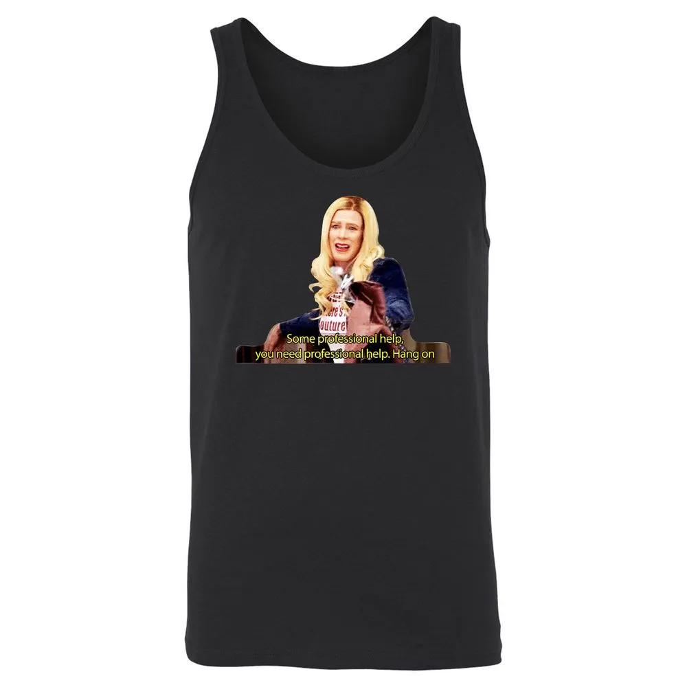 Unisex Jersey Tank - UWKC5QDK - Black - 14