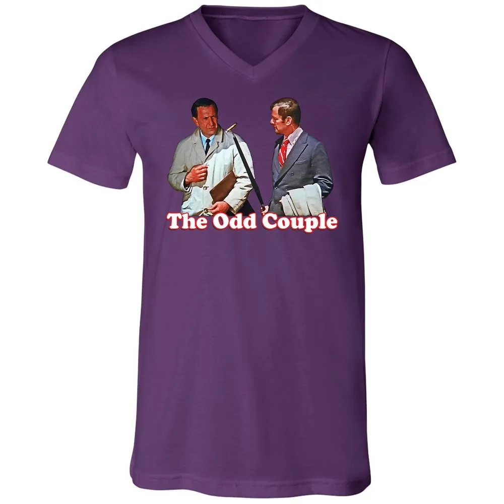 Unisex V-Neck T-Shirt - K1TNTLYB - Team Purple - 2