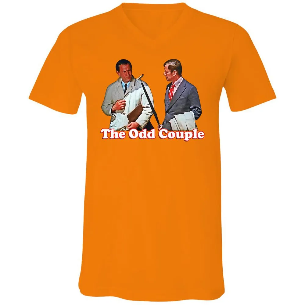Unisex V-Neck T-Shirt - K1TNTLYB - Orange - 11