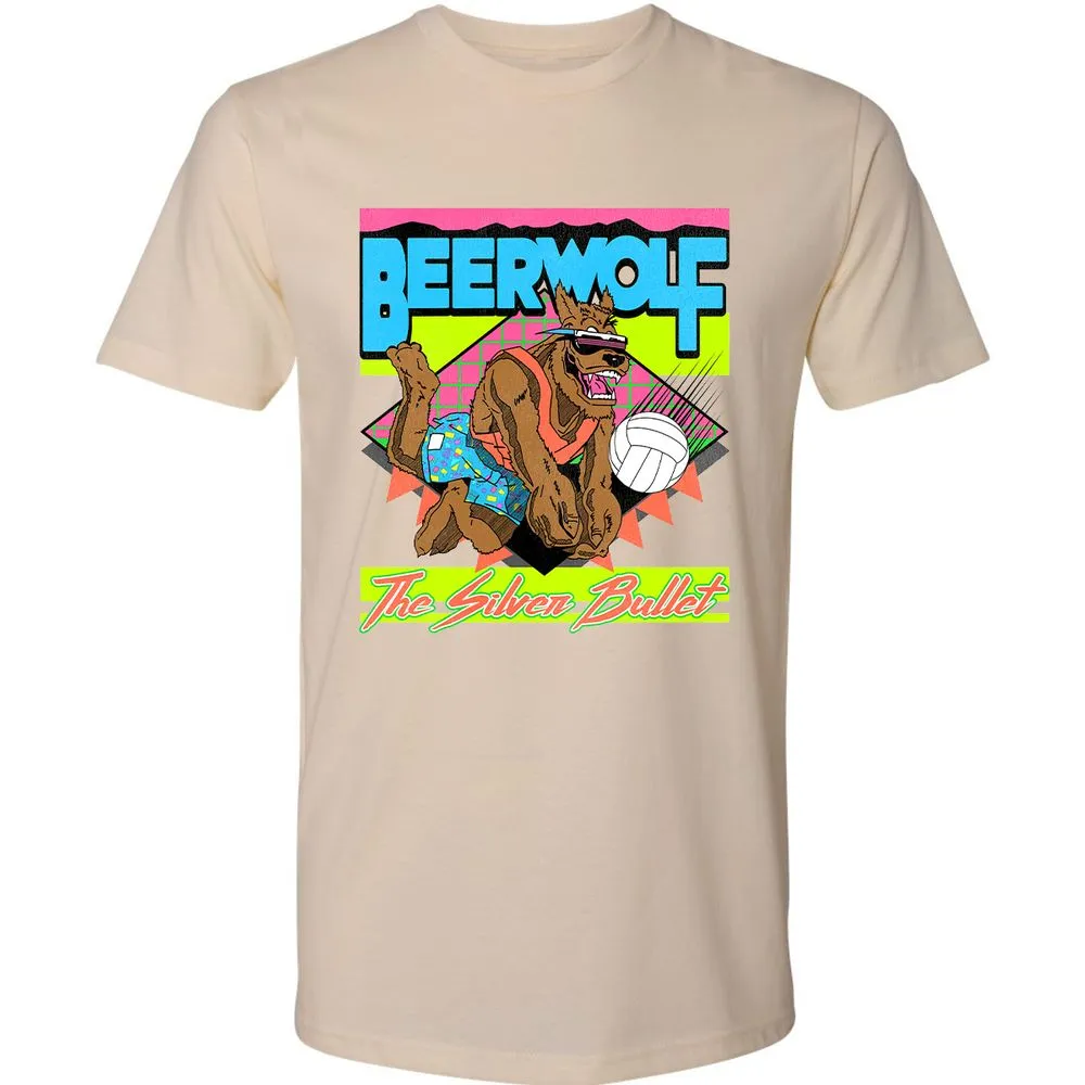Retro Beach Wolf - Cream - 2