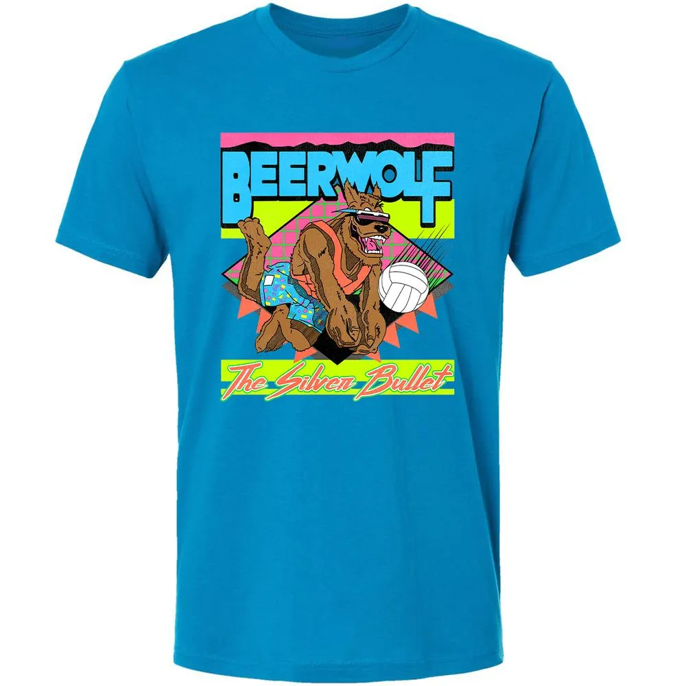 Retro Beach Wolf - Turquoise - 4