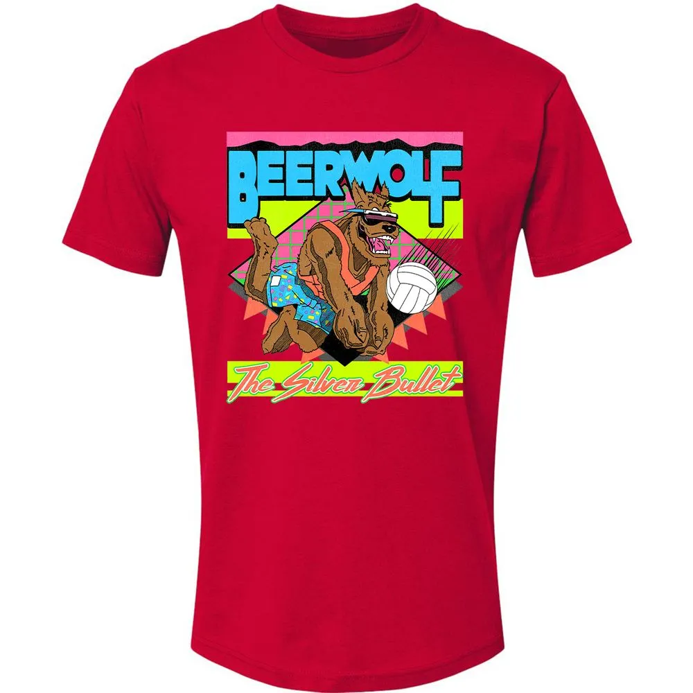Retro Beach Wolf - Red - 6