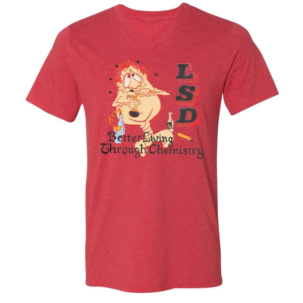LSD Better Living Through Chemistry - Heather Red - 5