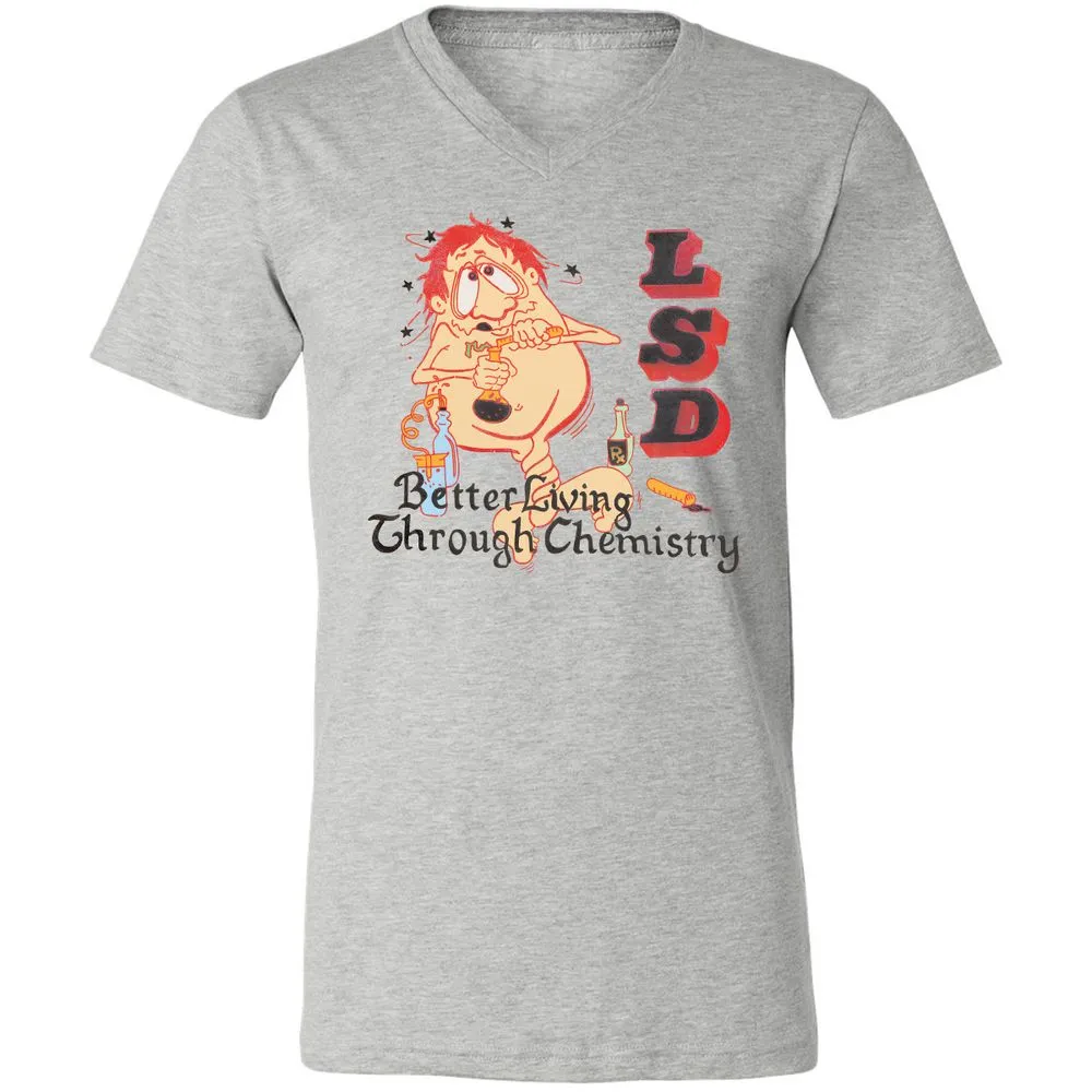 LSD Better Living Through Chemistry - Athletic Heather - 7