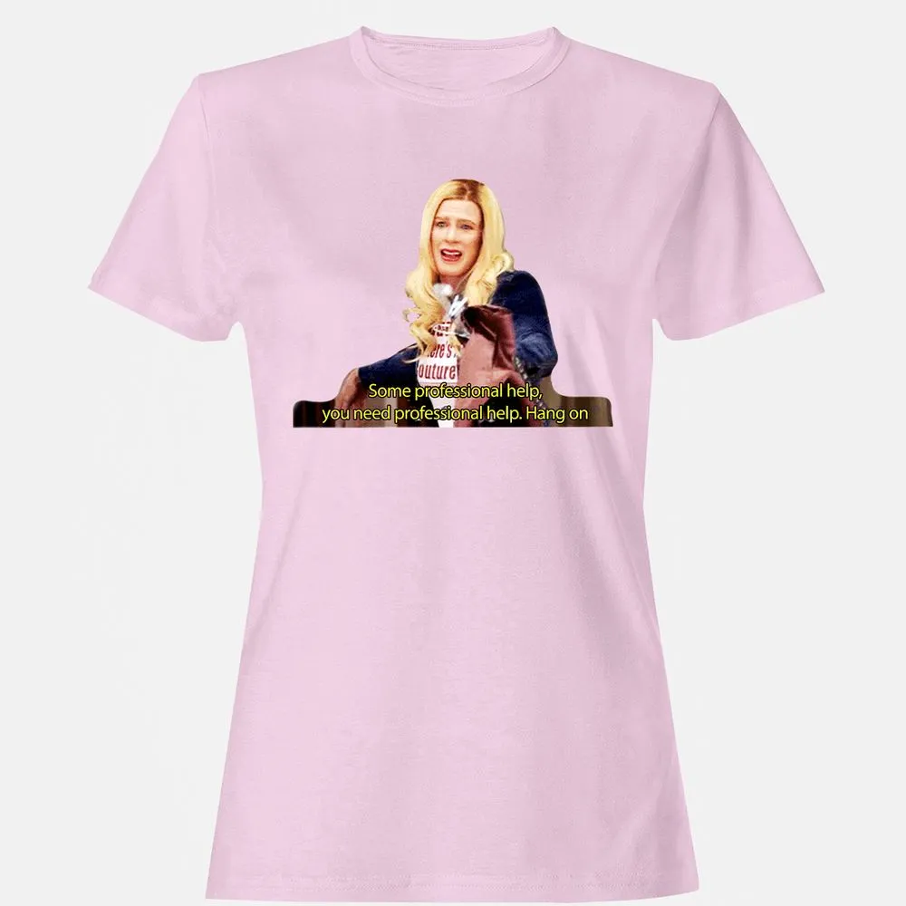 Women's T-Shirt - AEKSZPDJ - Light Pink - 9