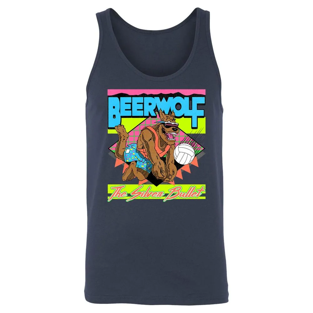 Retro Beach Wolf - Navy - 8