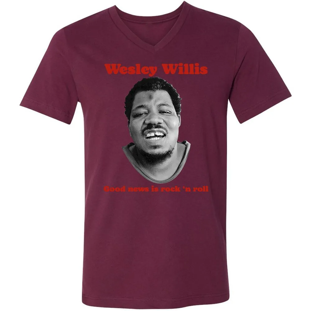 Wesley Willis - Maroon - 6