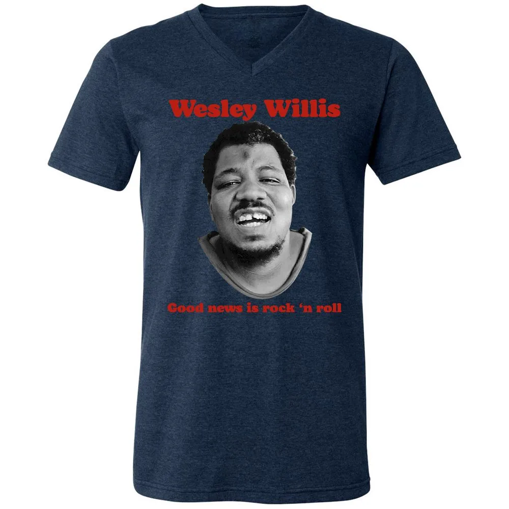 Wesley Willis - Heather Navy - 15
