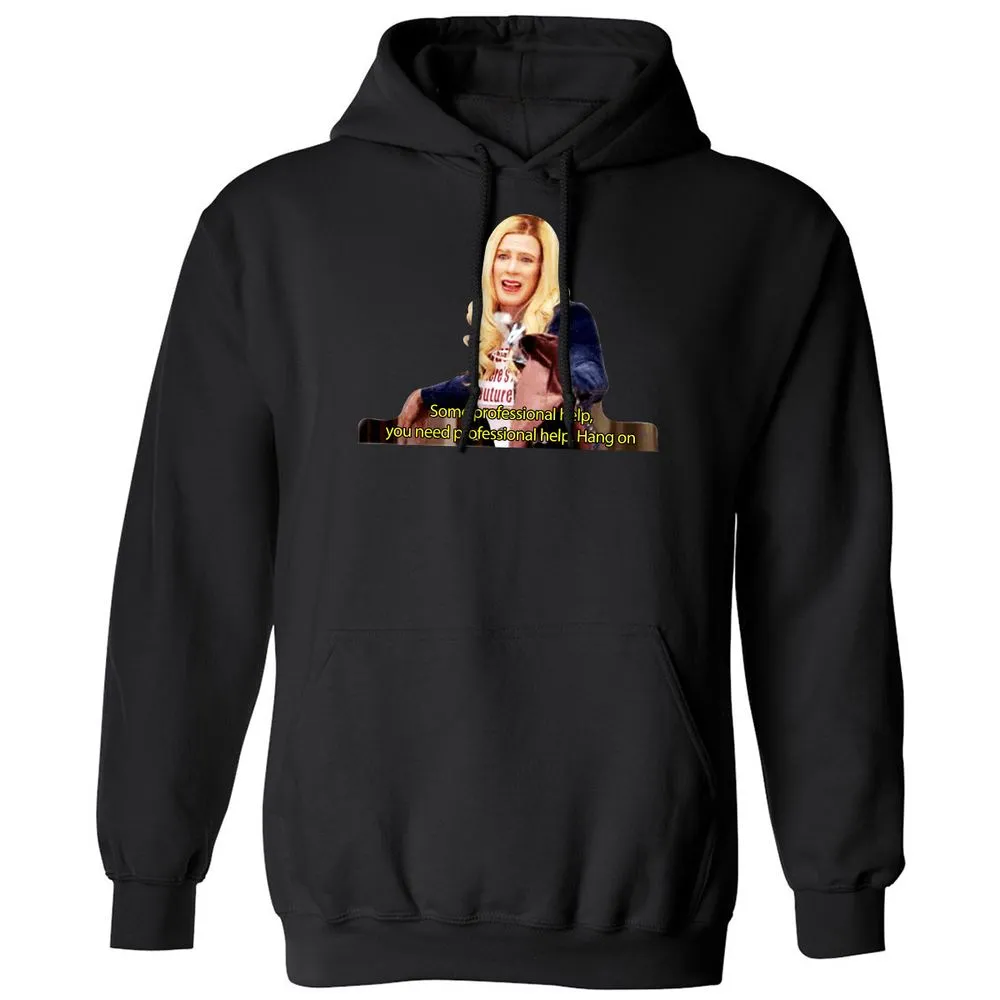 Classic Unisex Hoodie - V69XC8AQ - Black - 11