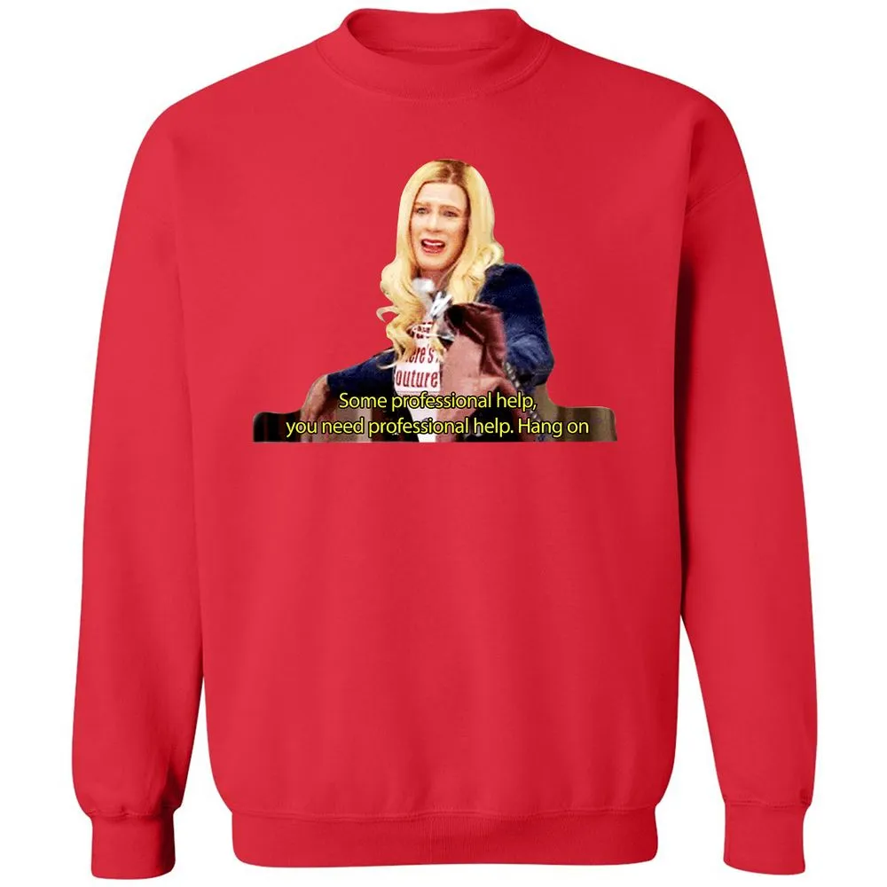 Classic Unisex Sweatshirt - 8VRD3SXQ - Red - 5