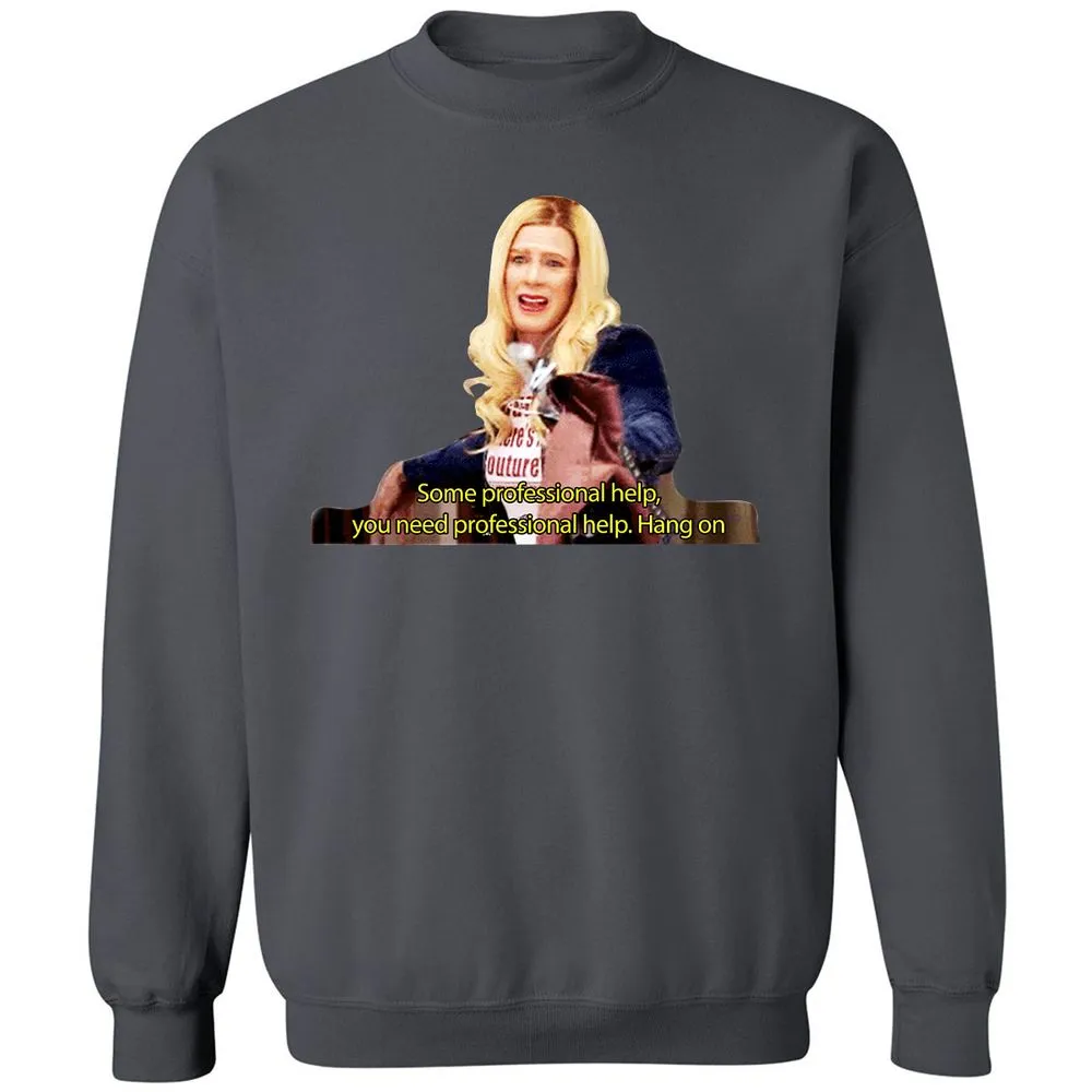 Classic Unisex Sweatshirt - 8VRD3SXQ - Charcoal - 7