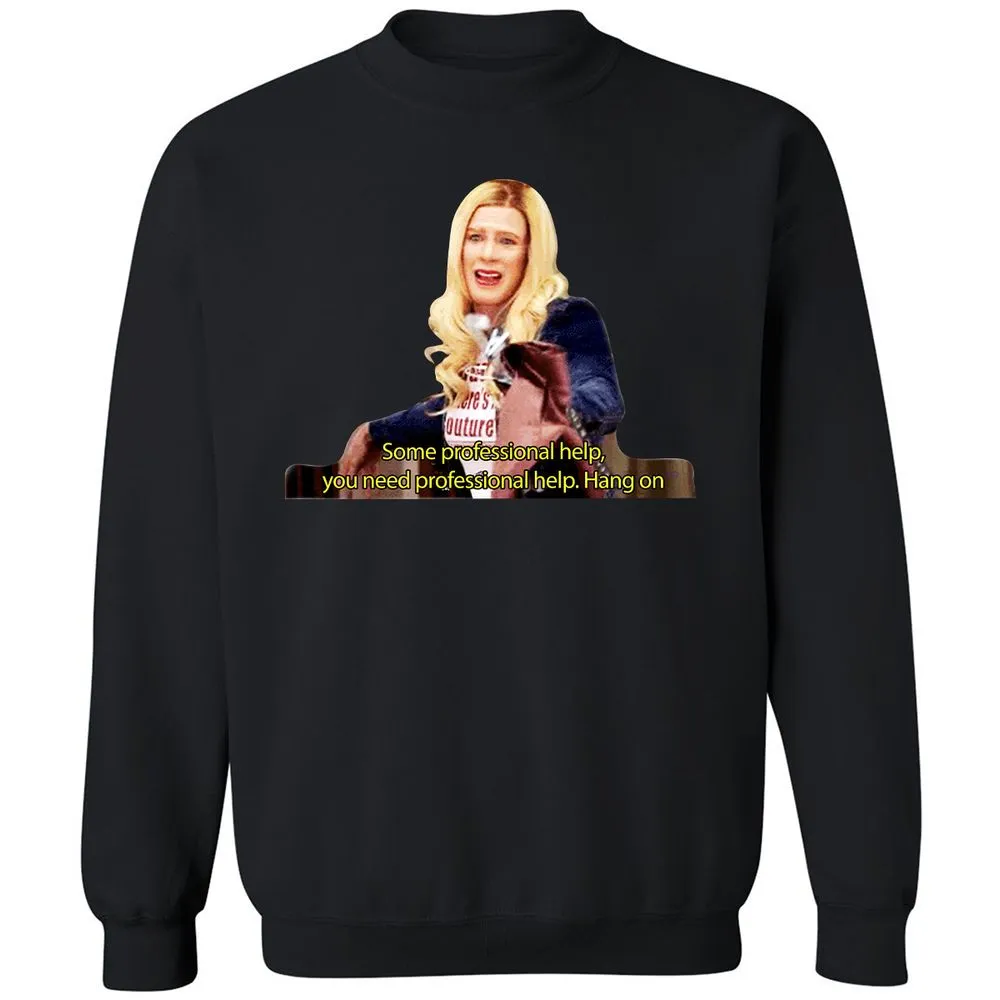Classic Unisex Sweatshirt - 8VRD3SXQ - Black - 12