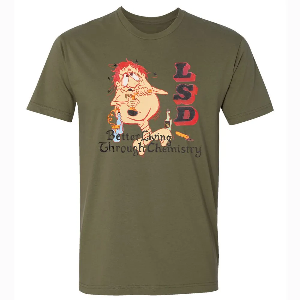 LSD Better Living Through Chemistry - Military Green - 5