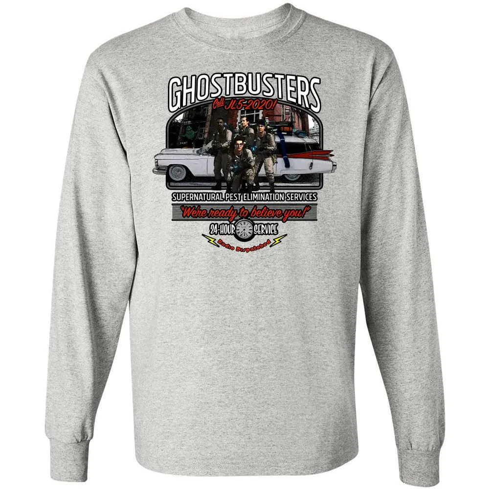Long Sleeve T-Shirt - 44X2QKK6 - Ash - 5
